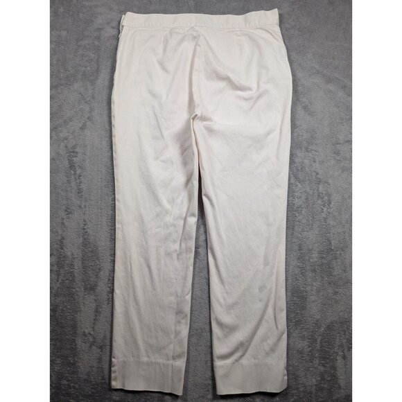 Lauren Ralph Lauren Pants Womens Size 12 Pink Minimalist Trousers Career Mature - Picture 11 of 11